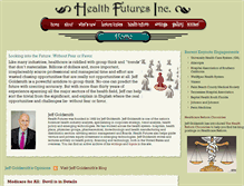 Tablet Screenshot of healthfutures.net